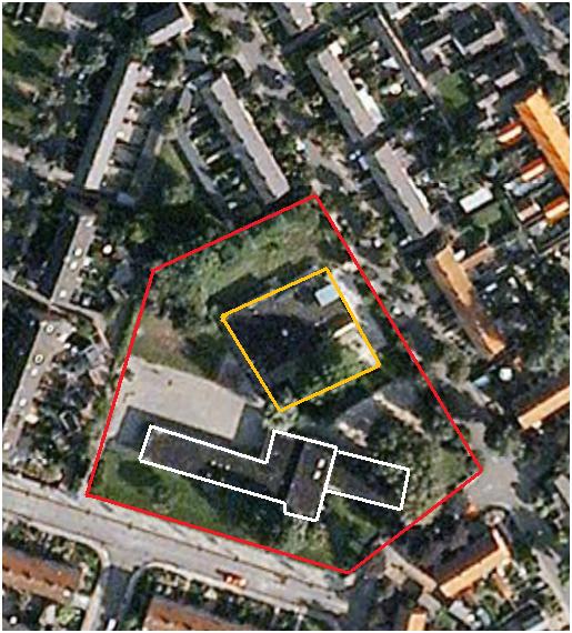 Luchtfoto plangebied