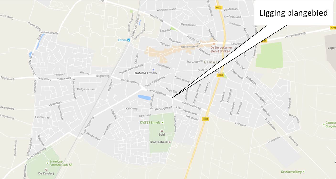 Afbeelding 1. Ligging in omgeving