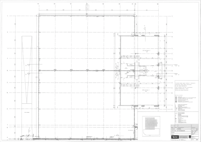 Figuur 4B: De Scheper 211 en 213, bestaande indeling (bovenverdieping)