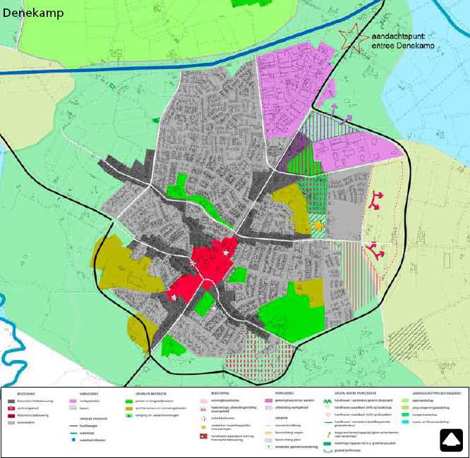 Figuur 7.  Visie Denekamp Structuurvisie Dinkelland